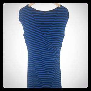 Ann Taylor jersey crossover dress